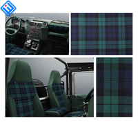 Tissu pour siège de voiture en plaid 25% laine 400GSM Wenhan |   Épaisseur 0,9 mm Premium pour la rénovation de l'intérieur des voitures de luxe