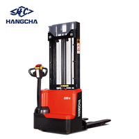 Nouveau transpalette électrique au lithium Hangcha 1,2 tonne CDD12-WS-I, longueur de la fourche 1150 mm, pneus en polyuréthane, hauteur de levage pour piéton