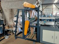 Nouvelle machine GBD de fabrication de sacs en plastique à découpe à froid et scellage à chaud, contrôlée par micro-ordinateur PLC et motorisée, 380V/220V 50Hz