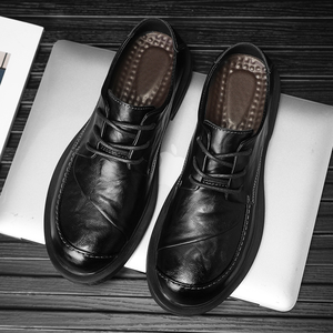 Chaussures de ville élégantes en cuir véritable de vachette de qualité supérieure pour hommes - Product Image 3