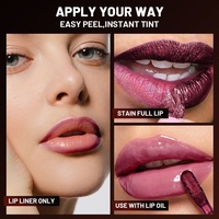 Échantillon Gratuit – Teinture à Lèvres Peel-Off et Crayon à Lèvres Personnalisables avec Logo – Maquillage Longue Durée, Non Collant, Végétalien – Teinte à Lèvres Peel-Off Marque Privée