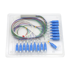 Conector de Tubo de Acero PLC 1*16 SC/UPC de 0.9mm para Fibra Óptica, Uso Interior/Exterior, Wi-Fi 3G 4G, Red Inalámbrica - Product Image 1