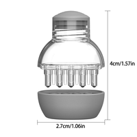 Brosse applicatrice de sérum capillaire portable mini avec logo personnalisé pour la croissance des cheveux