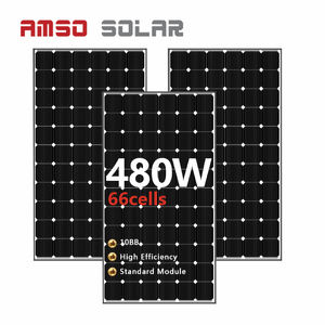 <span class=keywords><strong>Amso</strong></span> SOLAR 30 ans de garantie 480W 490w 500w Module solaire mono Pv Panneau solaire - Product Image 1