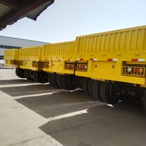 Remorque à 2/3 essieux pour clôture latérale, transport d'animaux |   Remorque à ridelles latérales 2/3 essieux pour le transport d'animaux - Product Image 3