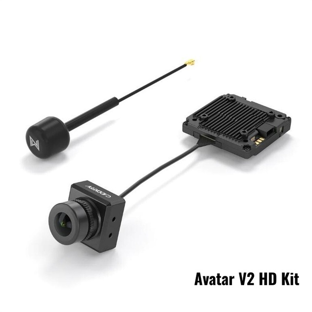 Walksnail Avatar V2 1080P Low-Latency Digital Camera FPV Kit with Stable Video Transmission for Racing Drone