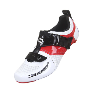 Chaussures de cyclisme de <span class=keywords><strong>triathlon</strong></span> ultra-légères, respirantes et filtrantes en fibre de carbone - Product Image 1