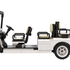 M24013 Coche Eléctrico de Ladrillos de Construcción para Niños, Nuevo Juguete de Construcción con Aviones de Plástico para Regalo de Recuerdo de Aeropuerto - Product Image 3