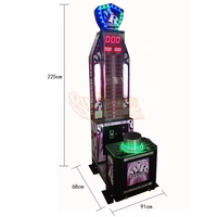 Jeu d'arcade d'amusement intérieur à jetons jeu de course à frapper pour Machine pour centre commercial pour le plaisir Hammer King