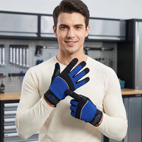 Gants de travail industriels en microfibre à doigts entiers, durables, antidérapants, compatibles écrans tactiles, résistants au froid, antistatiques, pour salle blanche