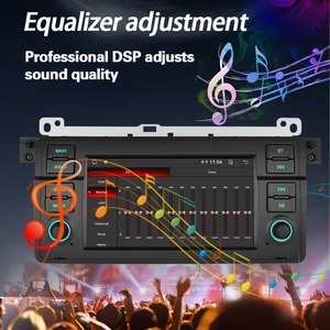 Lecteur DVD de voiture pour <span class=keywords><strong>bmw</strong></span> <span class=keywords><strong>e46</strong></span>, écran capacitif 7 pouces 2 <span class=keywords><strong>din</strong></span> système Android 128 go Navigation GPS - Product Image 3