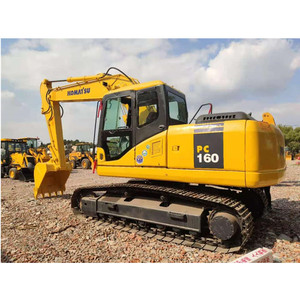 Pelleteuse hydraulique sur chenilles Komatsu PC160 160 utilisée avec de basses heures - Product Image 4