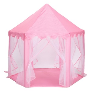 Luxury Hot Sale Kid Tent Indoor Portable Play House Toy Tent Large Space Hexagon Family Castle Cartoon <strong>Playtent</strong> - Product Image 1