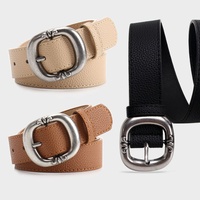 Ceinture pour femme à motif léopard, élégante et polyvalente pour décorer les jeans, ceinture décorative en alliage