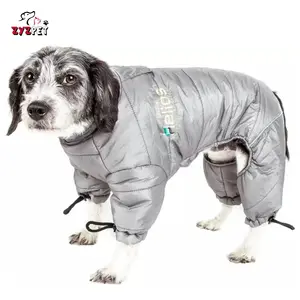 ZYZ PET açık köpek kış ceket, köpek polar kazak, rüzgar geçirmez giyim köpek ceketler orta köpekler için su geçirmez kapitone