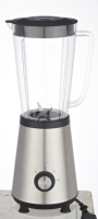 Certificat CE CB GS Mélangeur presse-agrumes de cuisine Sans BPA Pot de 1L Mélangeur sur socle électrique Mélangeur de fruits 300W avec hachoir et tasse