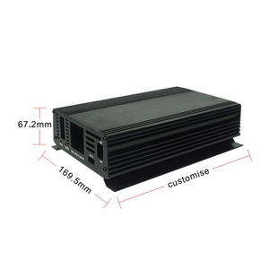 De aluminio extruido eléctrica amplificador caja de montaje en pared de cabina - Product Image 1