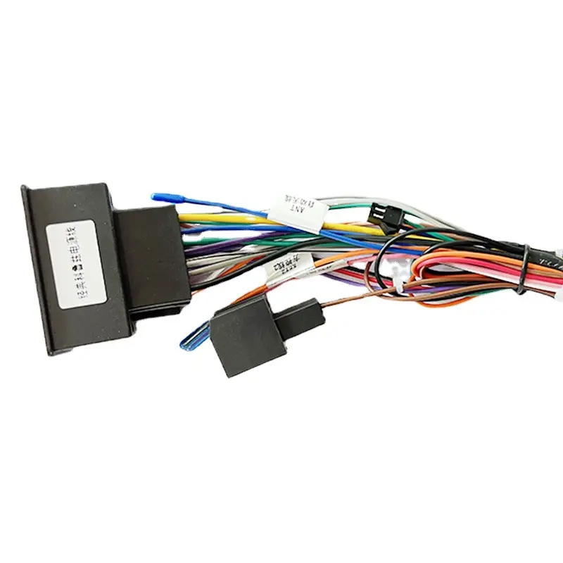 Cruze kablo paketi (Mini USB + Volkswagen radyo) araba navigasyon demeti güç kablosu