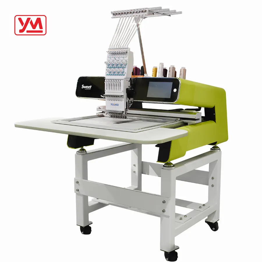 Single Head Automatic High Quality Embroidery Machine With Professional Engineer
