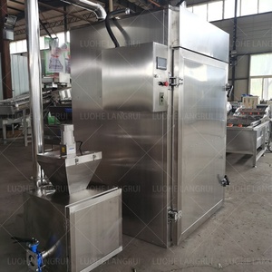 Nhà Máy Bán Hàng Thương Mại Hút Thuốc Lò Khói Nhà Cho Thịt Và Cá Hút Thuốc Và Làm Khô Máy 1 Bộ Thịt Bò Gà Thịt Bò Thịt Lợn Cá - Product Image 5