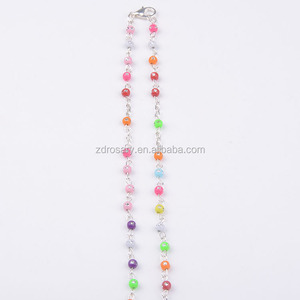 Accounts's 4MM with clasp from Locust, memory of baptism, gift, rosaries - Product Image 3