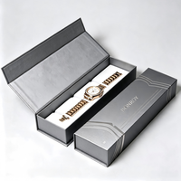 Boîtes à montres en gros de haute qualité en matériaux recyclés avec doublure en éponge et fermeture magnétique – Commandes personnalisées acceptées