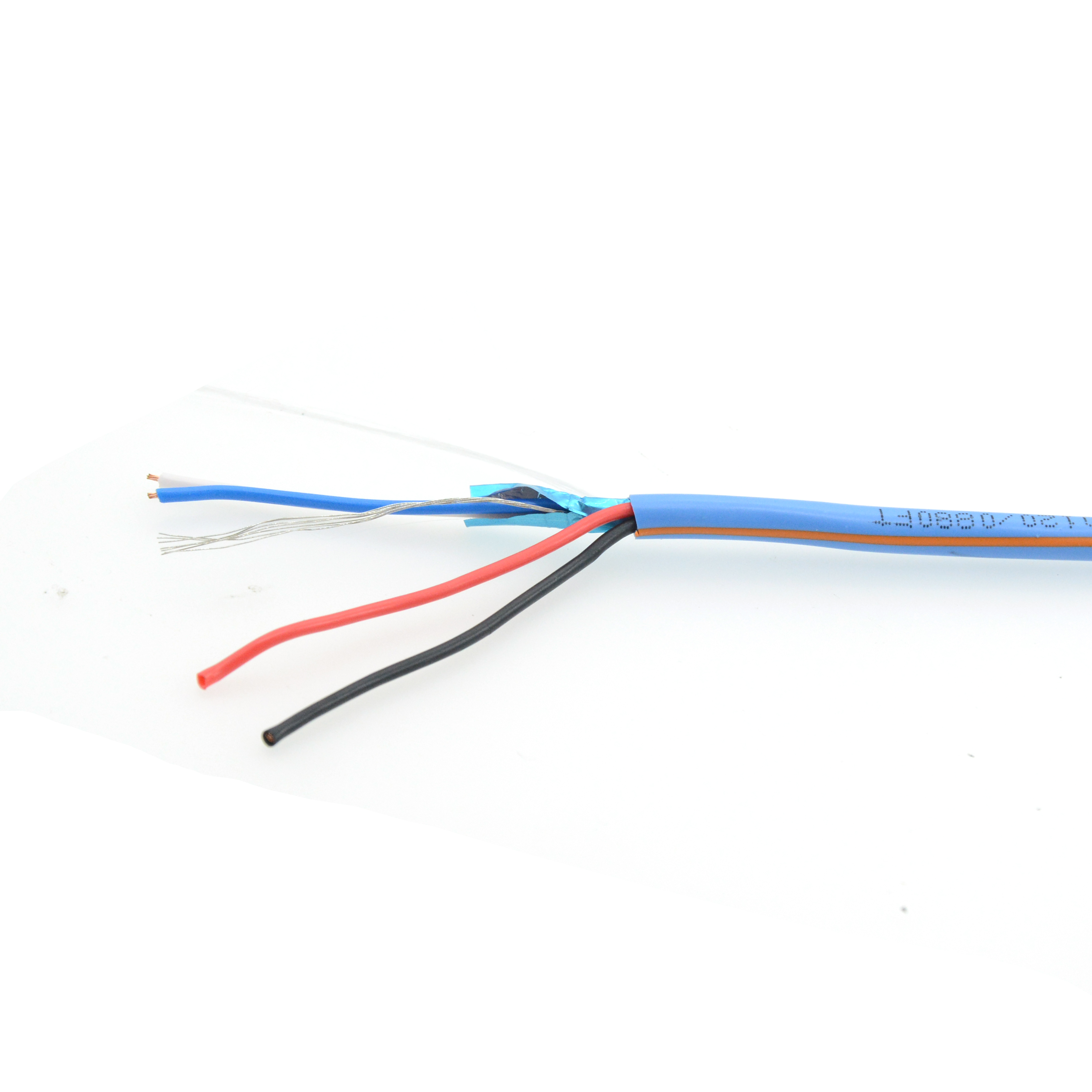 Многожильный провод из чистой меди, ПВХ изолированный оболочка, 22 AWG экранированный кабель управления