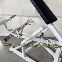 Nouveauté : Rack de musculation professionnel BELT SQUAT en acier, équipement de musculation pour salle de sport avec barre en T et rameur incliné, chargement par plaques