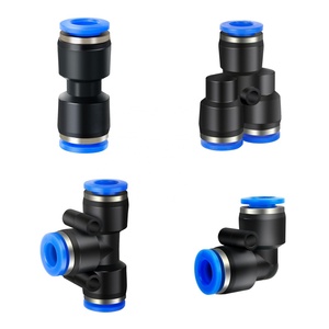 Conector Neumático de Plástico PE PV PU PY de 1/4 Pulgada de Diámetro Exterior para Conexión Rápida, Accesorios de Conexión a Presión, Conexión Rápida de un Toque para Tuberías de Aire HOFUJNG - Product Image 6
