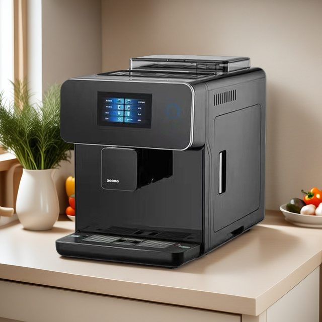 Commercial Fully Automatic Coffee Machine A10 with Large Tank for Office American and Italian Coffee Smart Operation