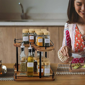 Nuevo Estante Giratorio Compacto de Acero para Especias, Tipo Lazy Susan, para Frascos de Especias, Venta al por Mayor desde China, Económico y Personalizable - Product Image 6
