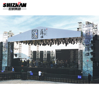 Sistema de Altavoces Line Array para DJ con Estructura de Techo para Conciertos