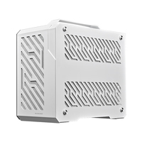 Lovingcool Portable Desktop Computer With M-ATX/ITX Case RGB Full Tower Cabinet for Mini Pc Case Tempered Glass Transparent Case