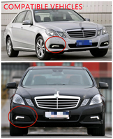 Feux de jour à LED W212 compatibles avec Mercedes Benz Classe E E250 E300 E350 modèle pré-lifting années 2009-2013