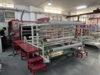 Machine de transfert thermique à rouleaux, rouleau de transfert à l'huile, tambour chauffant, machine de transfert thermique