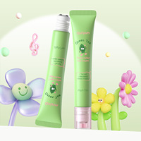 Crème Contour des Yeux Triple Rouleau au Thé Vert Quiyum : Réduit les Plis Nasogéniens et Lisse les Rides Fines sur le Front