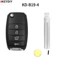 KEYDIY télécommande universelle KD B19-3 + 1 pour KD-X2 KD900 Mini KD télécommande de voiture télécommande de remplacement vente en gros