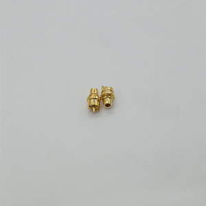 MMCX Male Connector 4.0 Brass Audio <b>Plug</b> For Earphones <b>Adapter</b> Round Type - Product Image 3