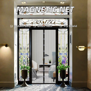 Tự động đóng cửa rèm từ chống ruồi muỗi <span class=keywords><strong>Net</strong></span> cho cửa & cửa sổ màn hình - Product Image 2