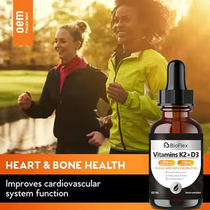 BioFlex Çin Fabrikası Doğrudan Yüksek Kaliteli <span class=keywords><strong>Vitamin</strong></span> <span class=keywords><strong>D3</strong></span> K2 Sıvı Damlalar Sağlık Takviyesi Üçüncü Taraf Tarafından Test Edilmiştir - Product Image 4