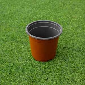 กระถางดอกไม้ดินเผาสองสี5,6 7,8ซม. เส้นผ่าศูนย์กลางด้านบนขนาดเล็กพลาสติก PP รีไซเคิลมีรูระบายน้ำ - Product Image 3