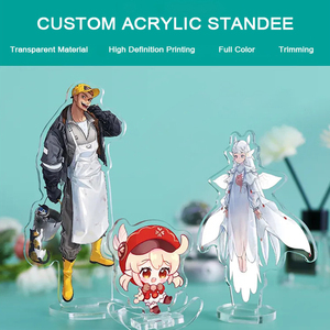 Custom Acrylic Standee High Quality Popular <strong>Display</strong> Transparent Desk Decoration Printed Charm Cute Anime Cartoon Acrylic <strong>Stand</strong> - Product Image 6