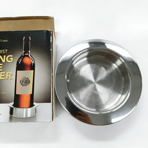 Base Enfriadora y Aireadora de Botellas de Vino de Acero Inoxidable Mecanizada por CNC, Directo de Fábrica, Fabricada en Guangdong para Uso Comercial y Doméstico - Product Image 1