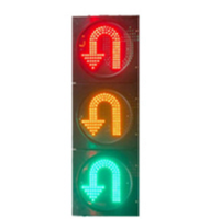 Feux de signalisation routière de sécurité à LED solaires clignotants et réfléchissants en plastique pour les intersections urbaines