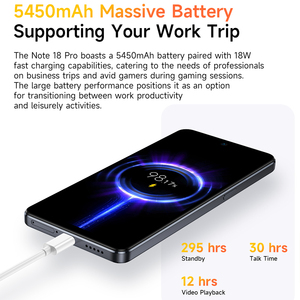 New Ulefone Lưu ý 18 Pro 5g điện thoại thông minh <span class=keywords><strong>6</strong></span>.78 <span class=keywords><strong>inch</strong></span> 5450mAh <span class=keywords><strong>6</strong></span> + 6GB ảo RAM 256GB Rom <span class=keywords><strong>6</strong></span>.78 "NFC 64mp Helio G91 <span class=keywords><strong>Android</strong></span> 14 điện thoại - Product Image 6