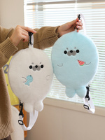 Sac à dos en peluche adorable personnalisé, jouet en peluche mignon pour enfants et filles, unisexe