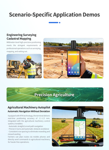 Lecteur de codes-barres Android 14 robuste TC60 RTK, PDA portable pour l'ingénierie, la topographie et la cartographie, la topographie cadastre - Product Image 3