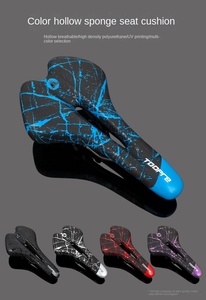 Sillín de Bicicleta TOOPRE Súper Suave y Simple, Cojín Cómodo y Colorido para Todo Tipo de Bicicletas, Impermeable y Duradero - Product Image 2