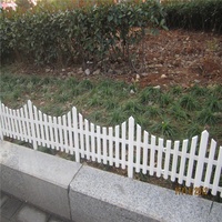 Petite clôture en plastique en gros Installation facile Barrière de jardin de style australien pour les cours et la maison Épissage gratuit