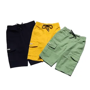 Luxury Woven shorts pants kids Soft Fabric boys shorts 12 years old New Model Cargo Shorts boys